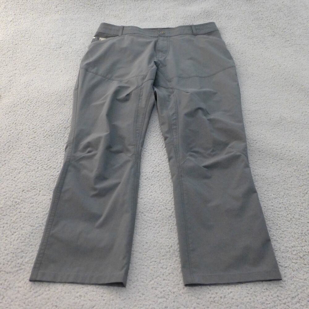 Kuhl Silencr Rogue Pants Mens 36 Gray Hiking Outdoor Utility Stretch